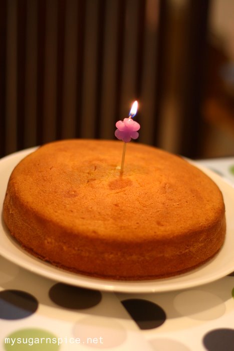 Candle litted